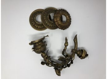 Antique Lamp Parts Findings