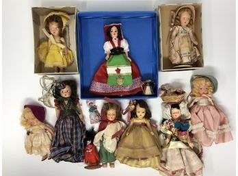 Vintage Doll Collection Some W/ Boxes