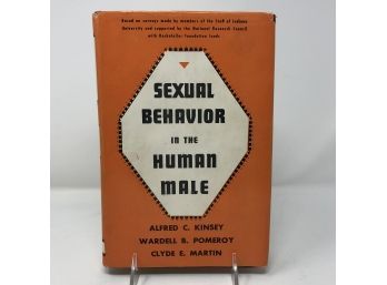 Vintage 1949 Sexual Behavior In The Human Male Book