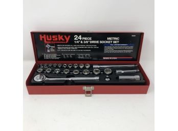 Husky Brand 24 Piece Socket Set