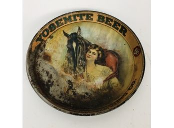 Antique Yosemite Beer Tray
