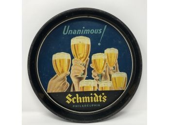 Vintage Schmidts Beer Tray