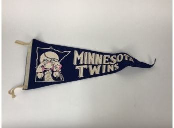 Vintage Pennant - Minnesota Twins