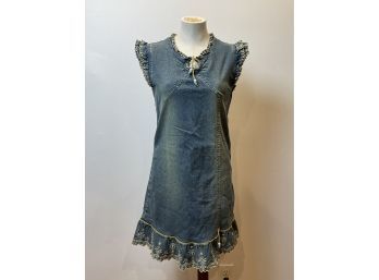 Vintage Denim Dress Size XL