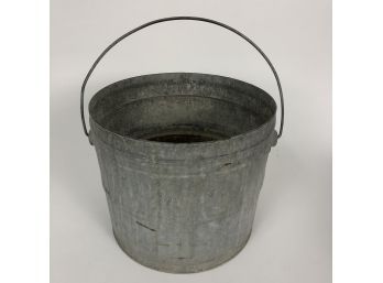 Vintage Galvanized Bucket