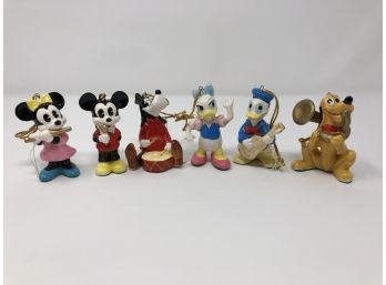 Vintage Disney Ornaments Mickey Mouse Goofy Etc