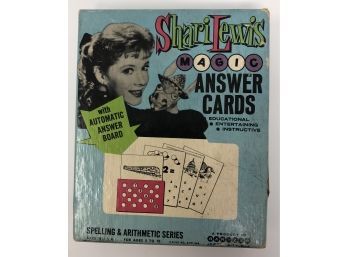 Vintage Shari Lewis Magic Answering Cards In Original Box