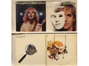 Collection Of Frampton & Chicago Albums