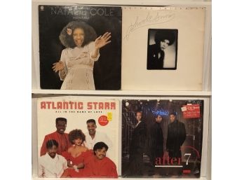 Collection Of R&b And Pop Albums Including Atlantic Starr And Phoebe Snow