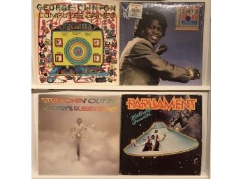 Collection Of Funk Albums Including The Rubber Band, Parliament And George Clinton