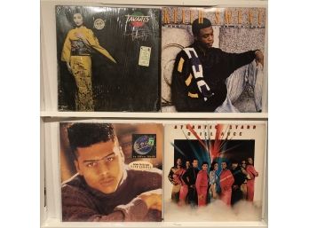 Collection Of R&b And Pop Albums Including Tavares And Keith Sweat