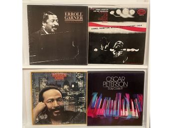 Collection Of Albums Including Marvin Gaye And Oscar Peterson