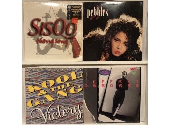 Collection Of R&b And Pop Albums Including Pebbles, Sisqo And Kool And The Gang