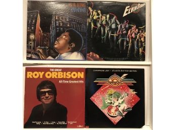 Collection Of R&b Albums - Including BB King, Roy Orbison And Elvin Bishop