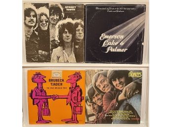 Collection Of Albums Including The Monkees And Spooky Tooth