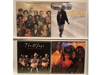 Collection Of R&b And Pop Albums Including Keith Sweat And The O'jays