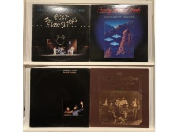 Collection Of Albums Including Neil Young, Crosby, Stills And Nash