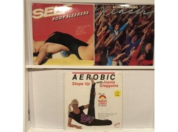 Collection Of Workout Albums Including Richard Simmons