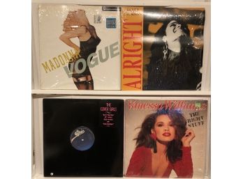 Collection Of R&b And Pop Albums Including Madonna And Janet Jackson