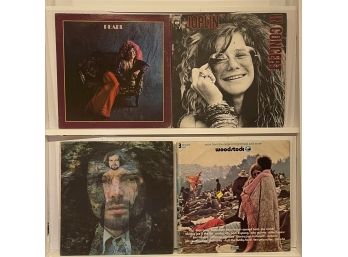 Collection Of Albums Including Pearl And Joplin