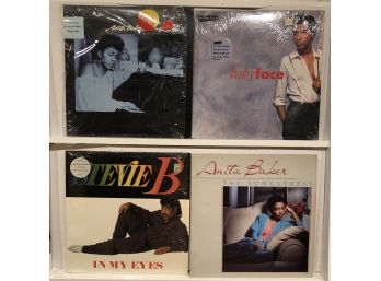 Collection Of R&b And Pop Albums Including Babyface And Stevie B