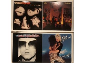 Collection Of Albums Including Squeeze, Abba, Elton John And Rod Stewart