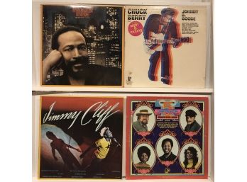 Collection Of R&B Albums (1) Marvin Gaye, Chuck Berry & More