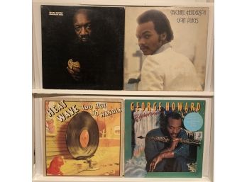 Collection Of R&b And Pop Albums Including Heat Wave And George Howard