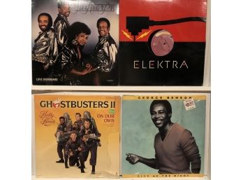 Collection Of R&b And Pop Albums Including Bobby Brown And Elektra