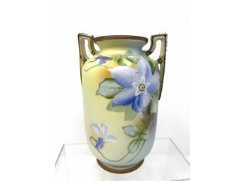 Hand Painted Nippon Vase