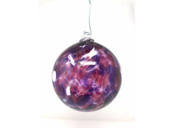 Large Glass Coleus Ball