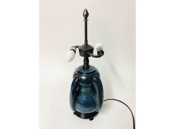 Arts And Crafts Pottery Lamp - No Shade