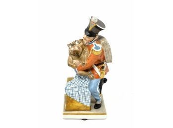 Royal Copenhagen Overglaze Figurine Soldier With Dog Tinderbox No 1156