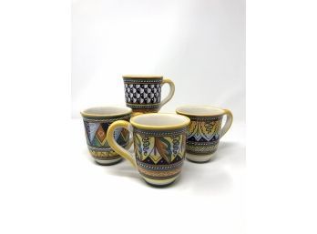 Collection Of Italian Ceramic Mugs