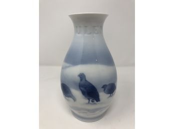 Bing & Grondahl Christmas Vase 1930