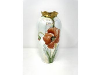 Antique Hand Painted Vase By Imperial Austria