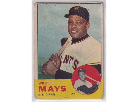 1963 Topps Willie Mays