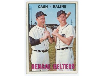 1967 Topps Bengal Belters: Cash & Kaline