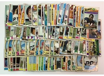 Giant Lot Of 1970's Topps Football Cards