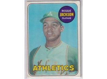 1969 Topps Reggie Jackson
