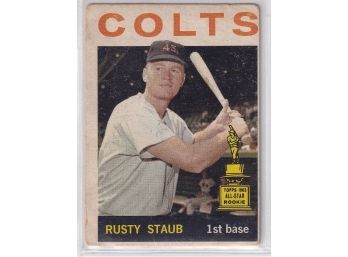 1964 Topps Rusty Staub 1963 All-Star Rookie