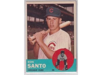 1963 Topps Ron Santo