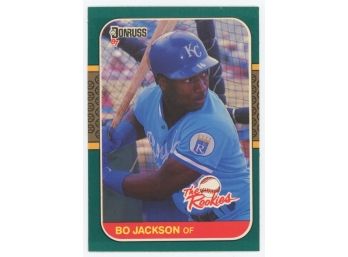 1987 Donruss The Rookies Bo Jackson Rookie Card