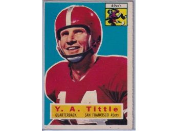 1956 Topps Y.A. Tittle