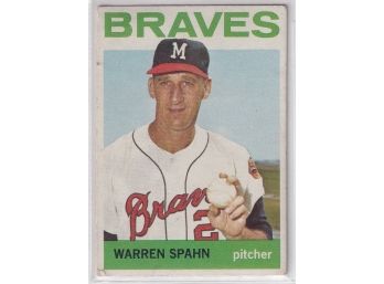1964 Topps Warren Spahn