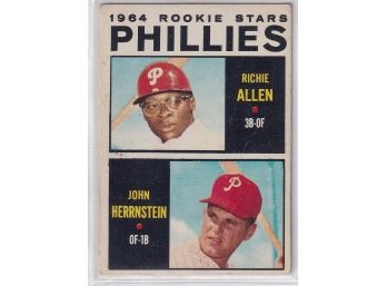 1964 Topps Rookie Stars Phillies: Allen & Herrnstein