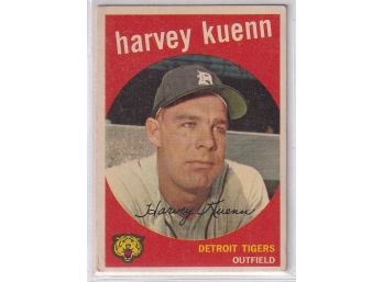 1959 Topps Harvey Kuenn