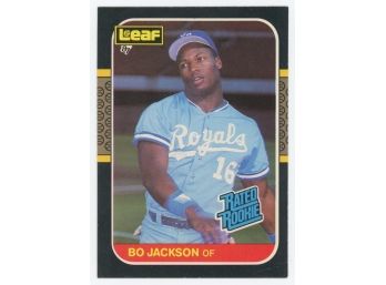 1987 Leaf Bo Jackson Rated Rookie