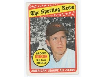 1969 Topps The Sporting News Brooks Robinson A.L. All Stars
