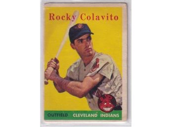 1958 Topps Rocky Colavito